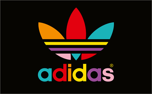 adidas logo designer name