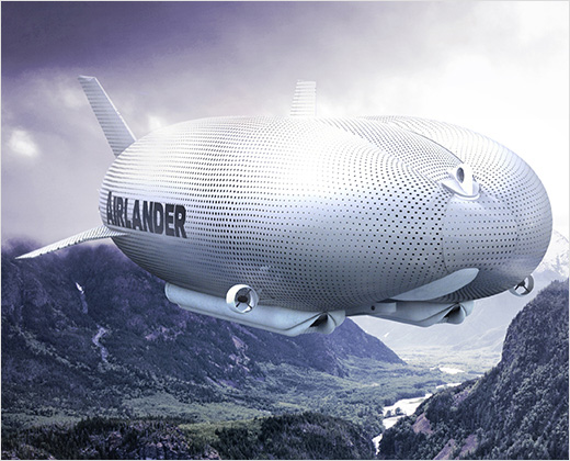 Branding and Identity Design for 'AIRLANDER' Airship 