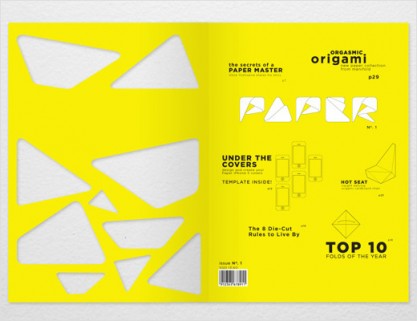 Logo and Print Design for ‘Paper Magazine’ - Logo-Designer.co