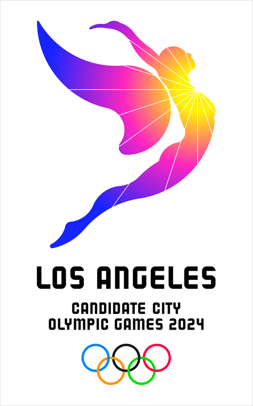 Los Angeles 2024 Olympic Bid Logo Revealed LogoDesigner.co