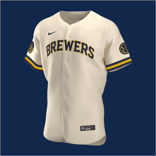 Milwaukee Brewers No35 Brent Suter Men's Nike White Home 2020 Authentic Player MLB Jersey