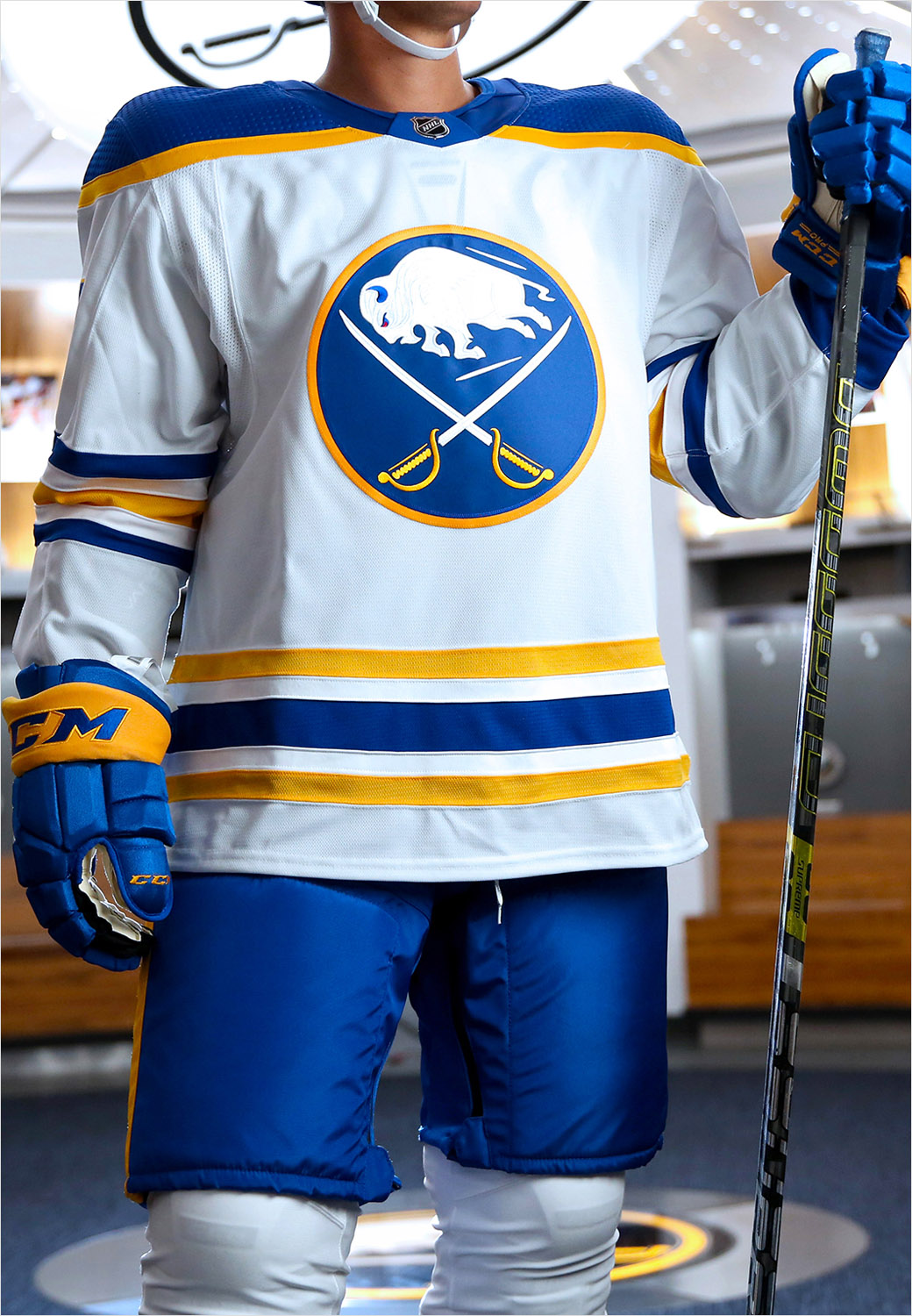 The Buffalo Sabres debut gold jersey for special season
