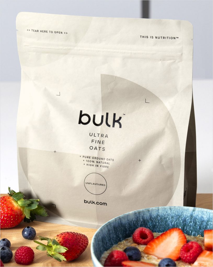 Robot Food Unveils New Logo and Packaging Design for Bulk - Logo ...