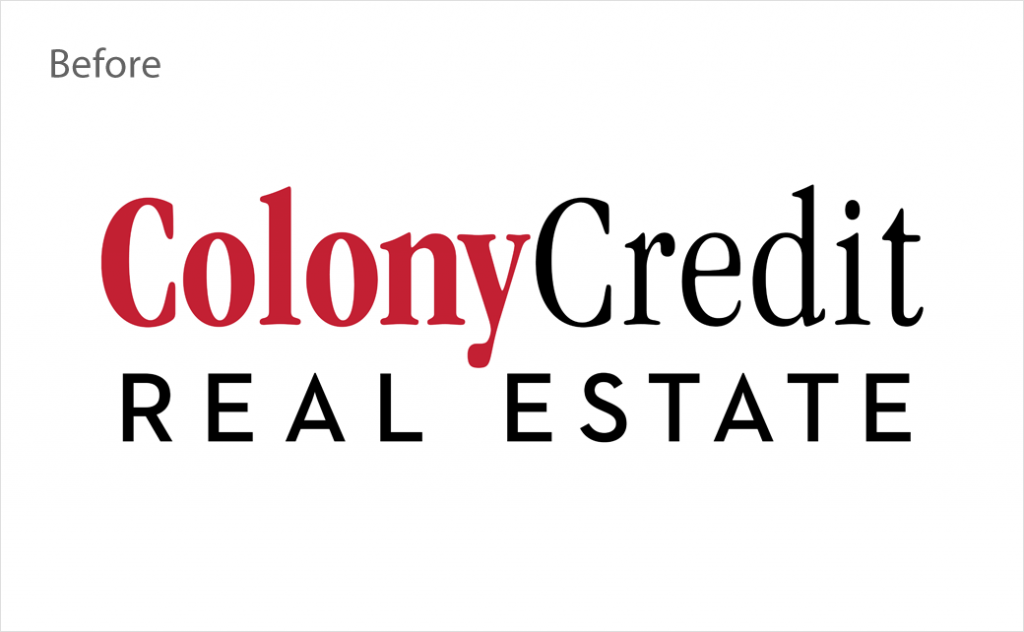 Colony Credit Real Estate Announces New Name and Logo - Logo-Designer.co