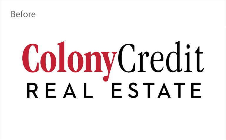 Colony Credit Real Estate Announces New Name And Logo - Logo-designer.co