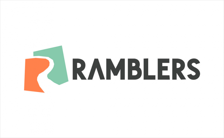 Ramblers Charity Gets New Logo and Identity by BrandOpus - Logo-Designer.co