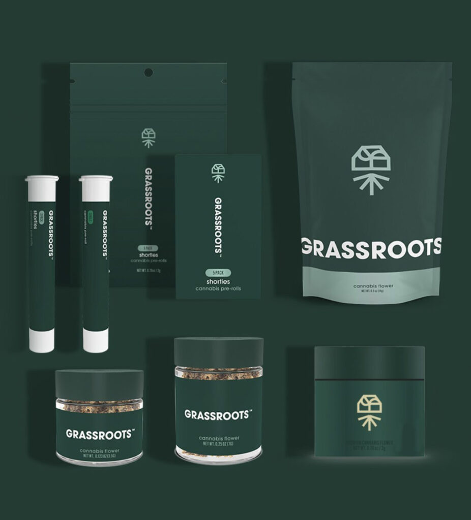 Cannabis Brand Grassroots Launches New Logo And Packaging - Logo ...