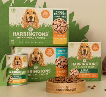 Harringtons Pet Food Unveils New Logo and Packaging by Robot Food ...