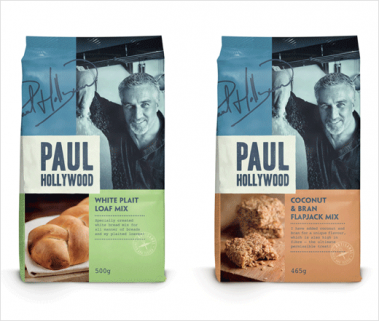 Coley Porter Bell Brands Paul Hollywood S New Baking Range Logo Designer Logo Designer