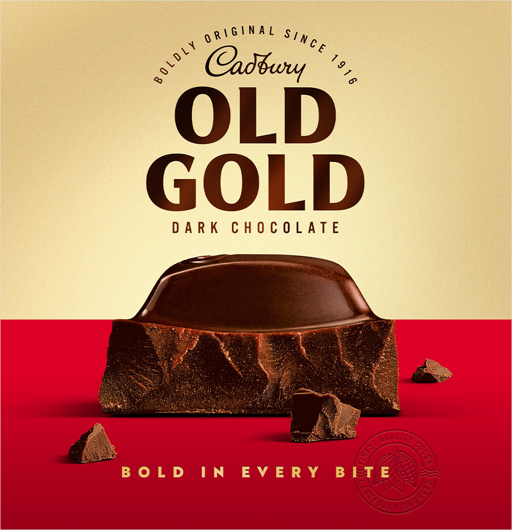 Bulletproof Updates Logo and Packaging for Cadbury Old Gold - Logo ...